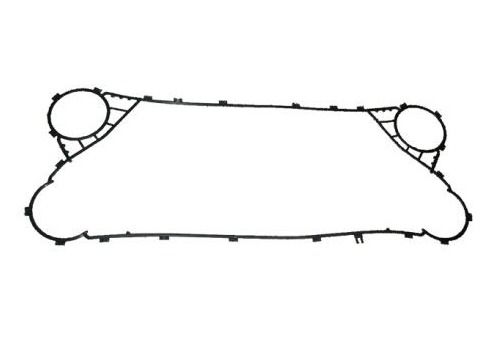 254SMO 0.7mm GX42 Clip On Heat Exchanger Gaskets Corrugated