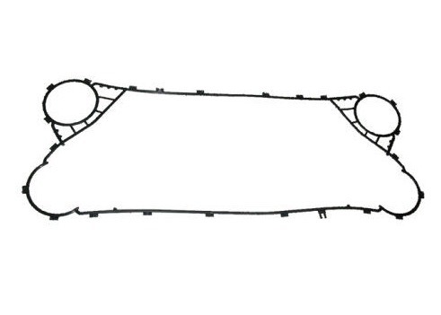 254SMO 0.7mm GX42 Clip On Heat Exchanger Gaskets Corrugated